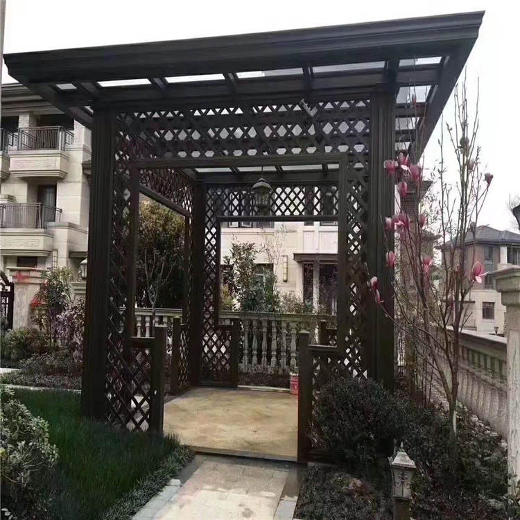 绍兴包测量设计铝合金凉亭